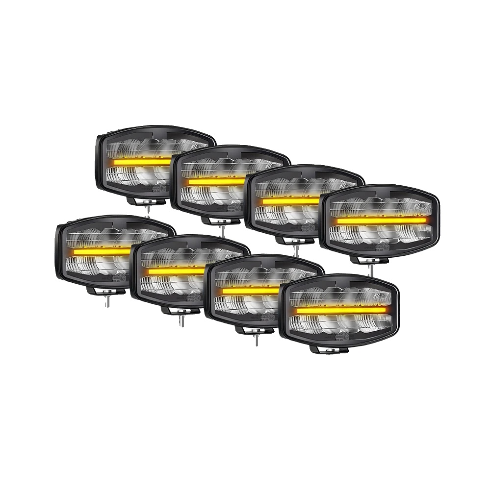 Scheinwerferleiste, Für Lkw, Hohe Helligkeit, Langlebige Bauweise, 8pcs