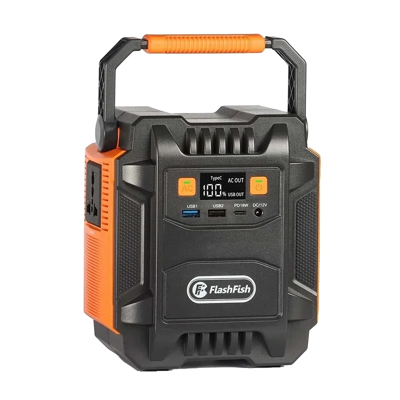 Tragbare Powerstation, 172,8wh Batterie, Led-beleuchtung, Flashfish A201