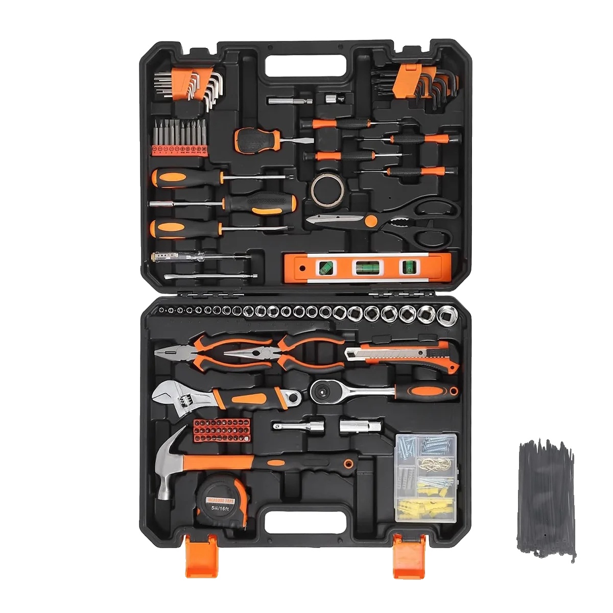 Reparaturwerkzeugset, 247 Teile, Langlebige Stahlkonstruktion, Setzen