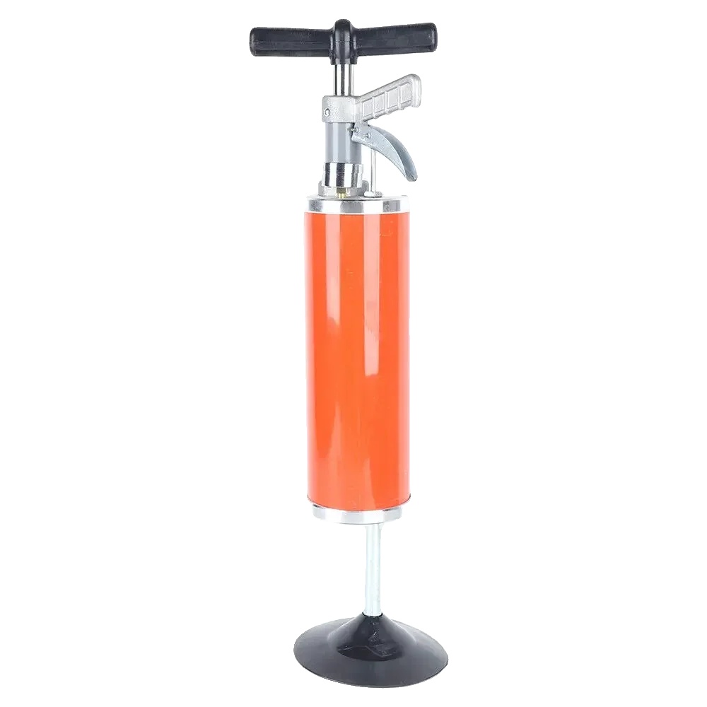 Rohrreiniger, Hochdruckluft, Kompaktes Design, Orange