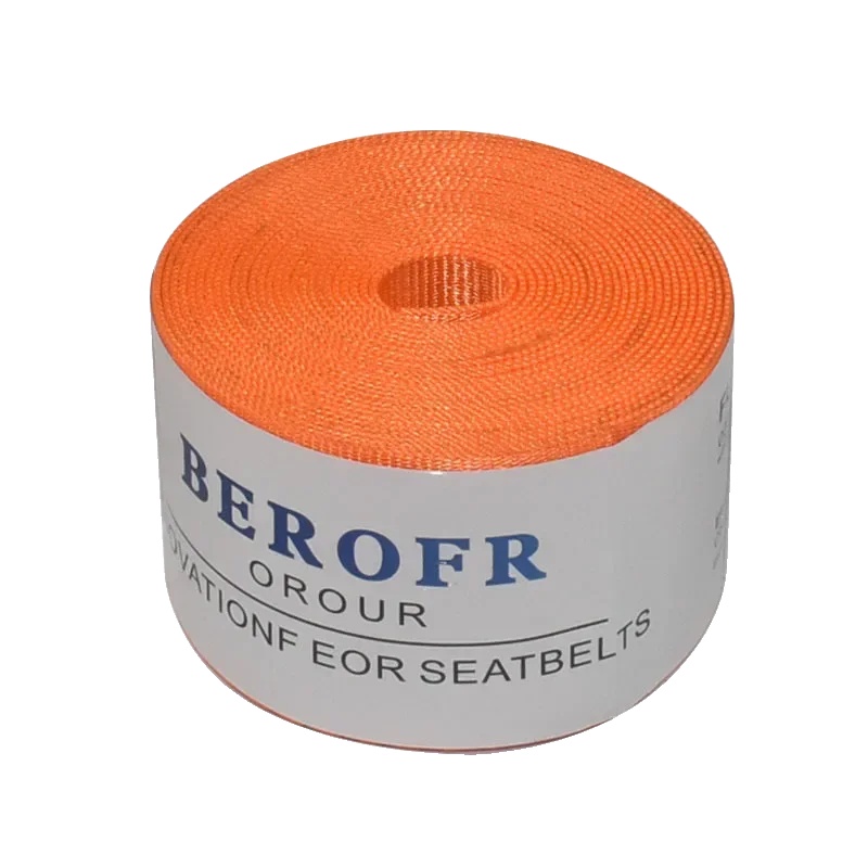 Sicherheitsgurt, Hochfeste Webart, Ausziehbares Design, Orange