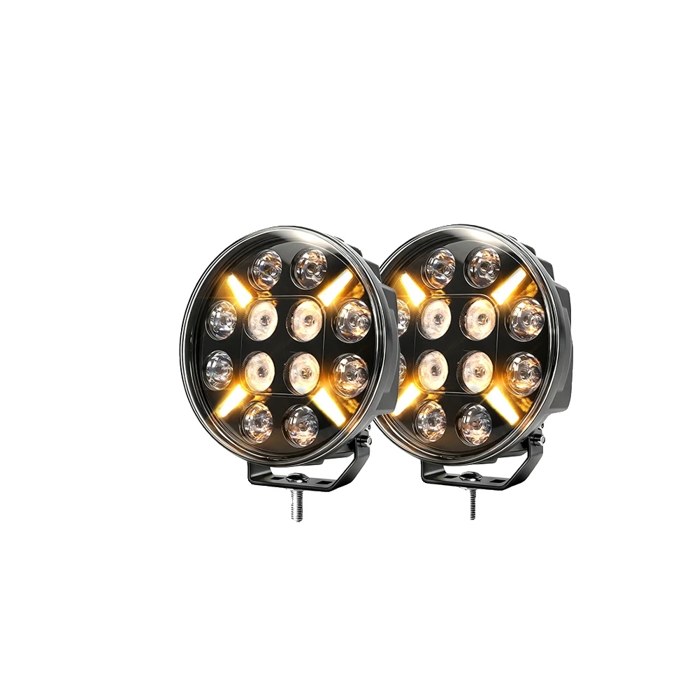 Arbeitslicht, Hohe Helligkeit, Wasserdichtes Design, 2pc 9inch Blitzen