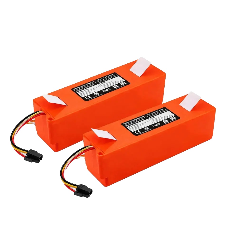 Ersatzbatterie, Hohe Kapazität 12800mah, Kompatibel Mit Roborock, 2stk-12800mah