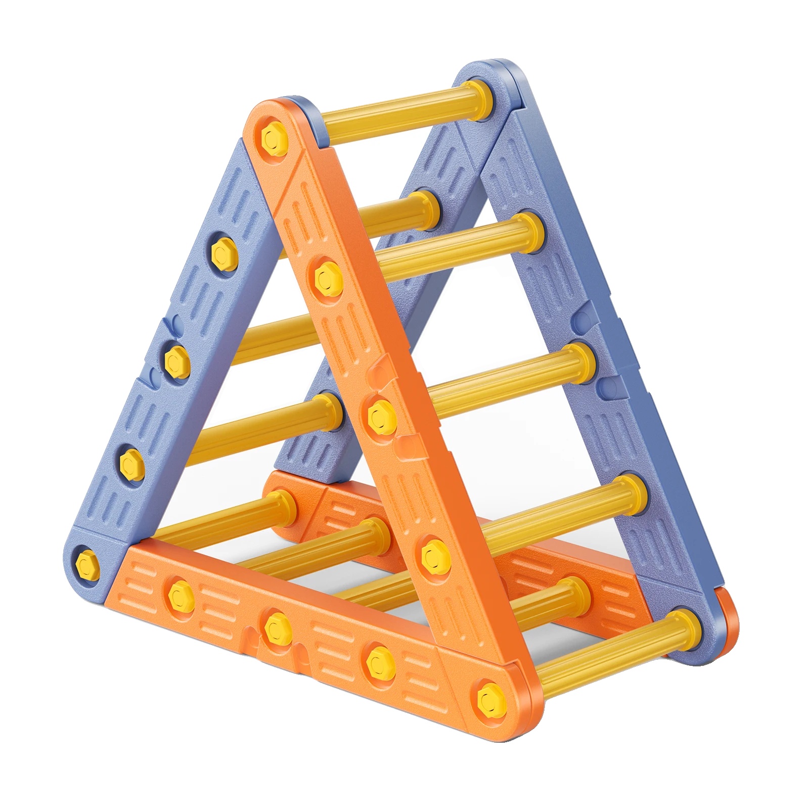 Klettergerüst, Indoor-spiel, Sicher Und Langlebig, Orange