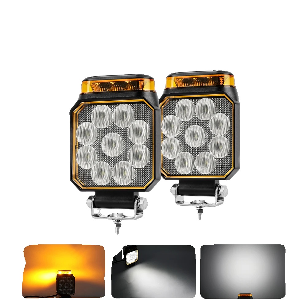 Arbeitslicht, 4 Zoll, Flutstrahl, 2pcs