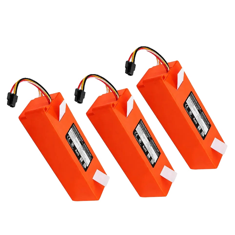 Robotersauger-batterie, 12800mah Kapazität, Hohe Kompatibilität, 3pcs 14.4v 12800mah