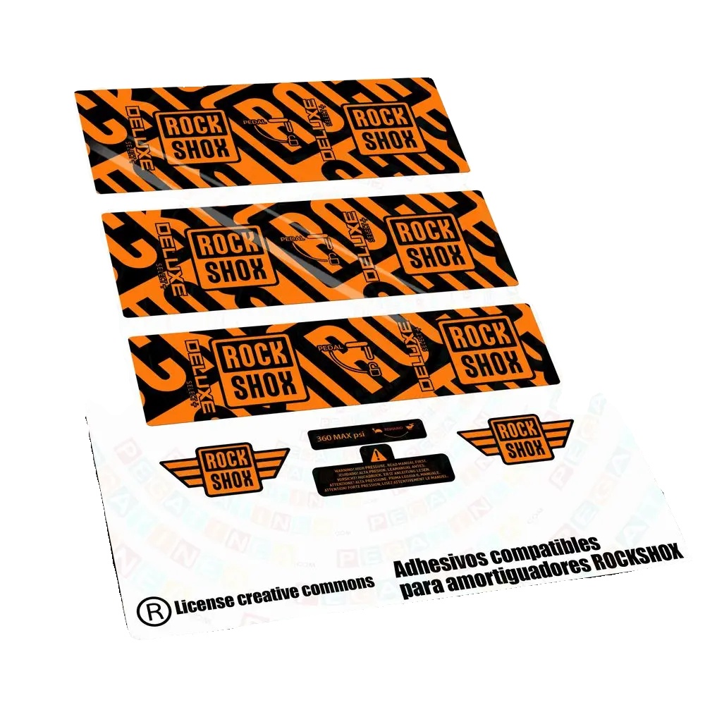 Aufkleber, Hochwertiges Material, Einfach Anzubringen, Orange