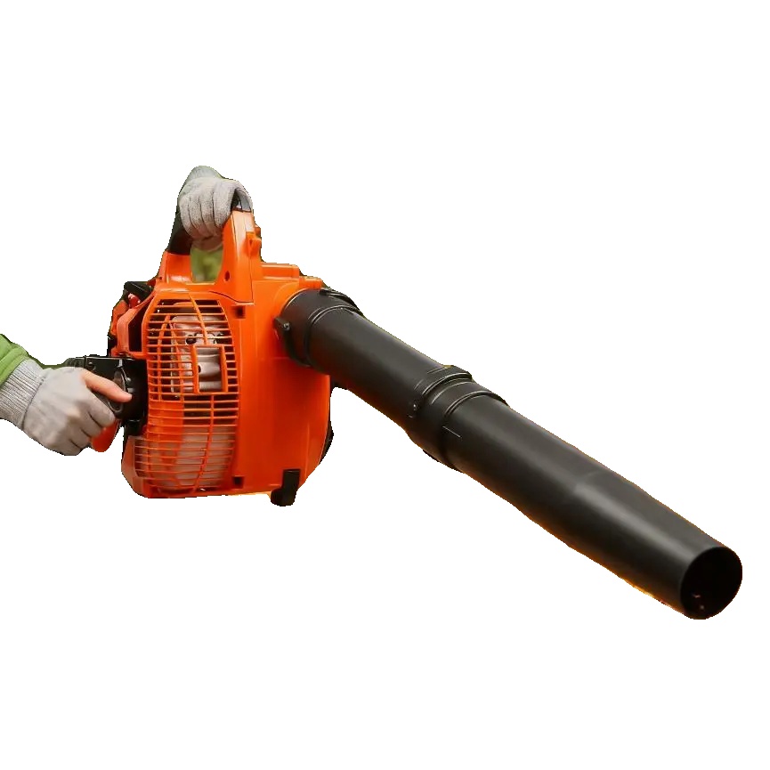 Handgehaltener Gasbläser, 25,4 Ccm, 7000 U/min, 1,2 L Tankinhalt, Nettogewicht 6,5 Kg, Einschließlich Zwei Blasrohren