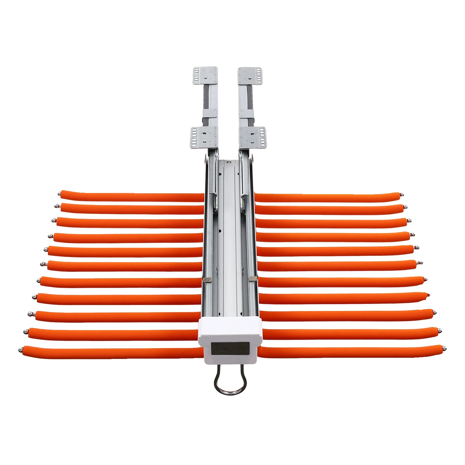 Hosenständer, Ausziehbares Design, Platzsparende Lösung, Orange
