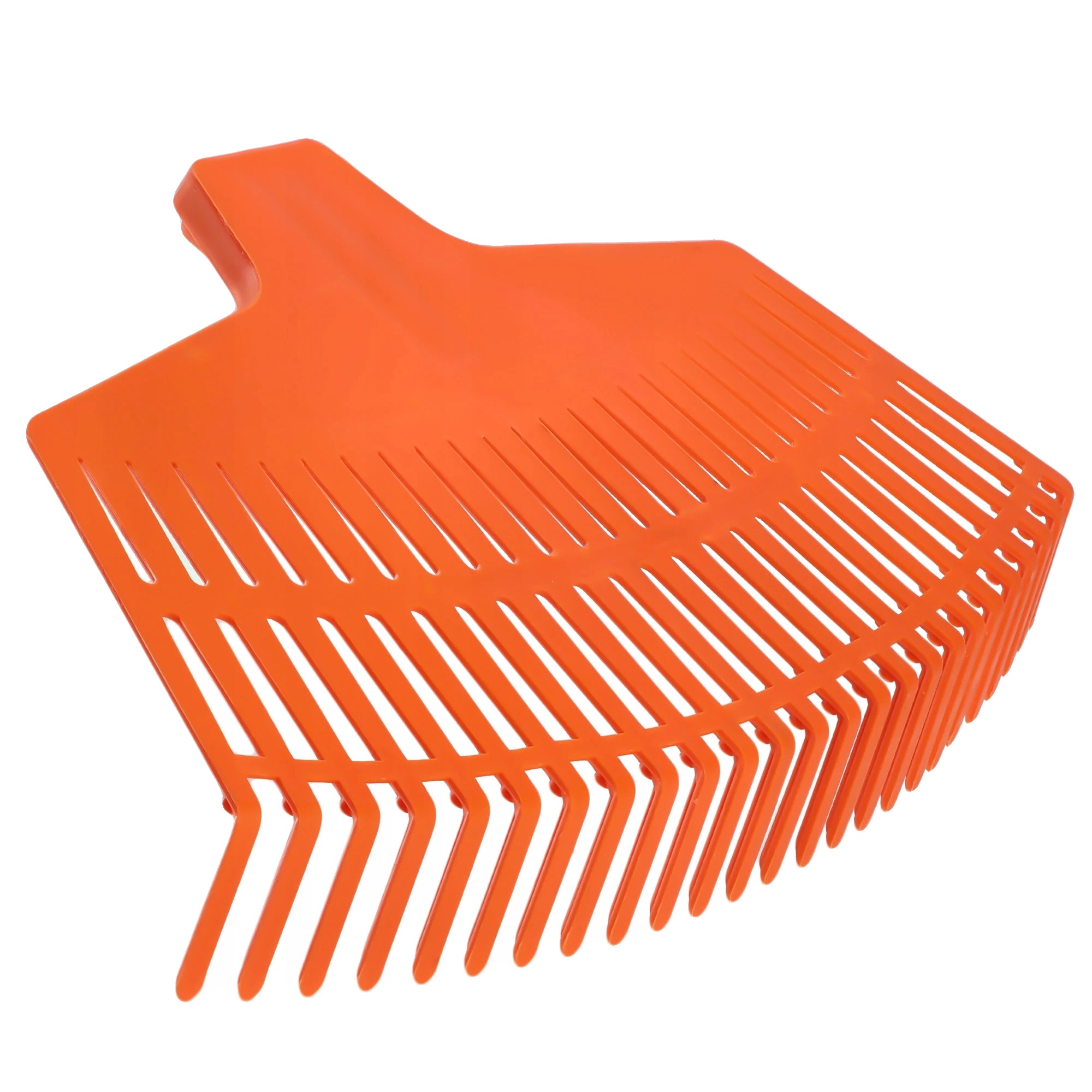 Gartenrechen, Kunststoffmaterial, Länge 60 Cm, Gewicht 400 G, Geeignet Für Laubsammlung, Ergonomisches Design