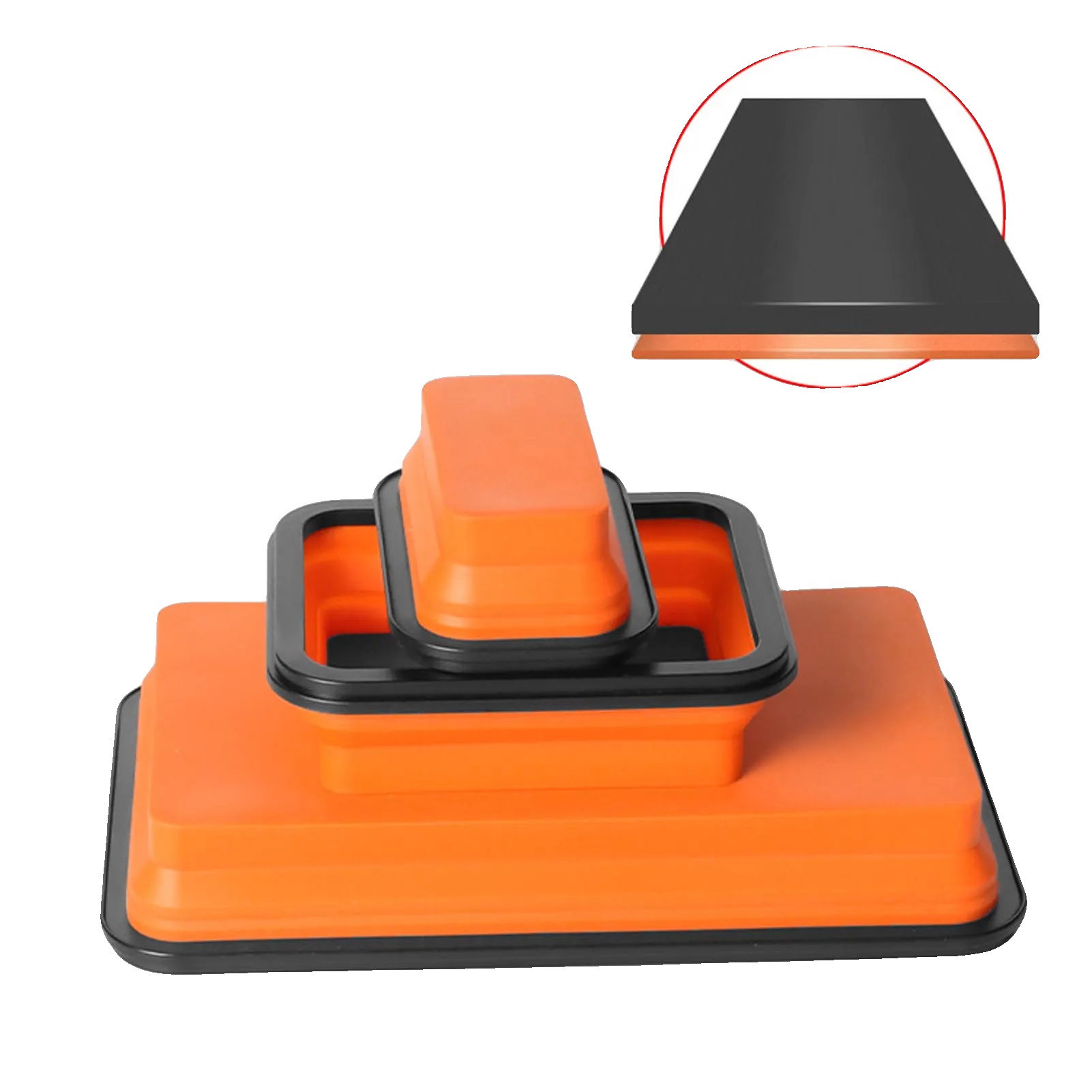 Magnetische Teileablageset, 3 Größen: 8,5 Zoll, 10 Zoll, 12 Zoll, Starke Magnetkraft, Zusammenklappbares Design
