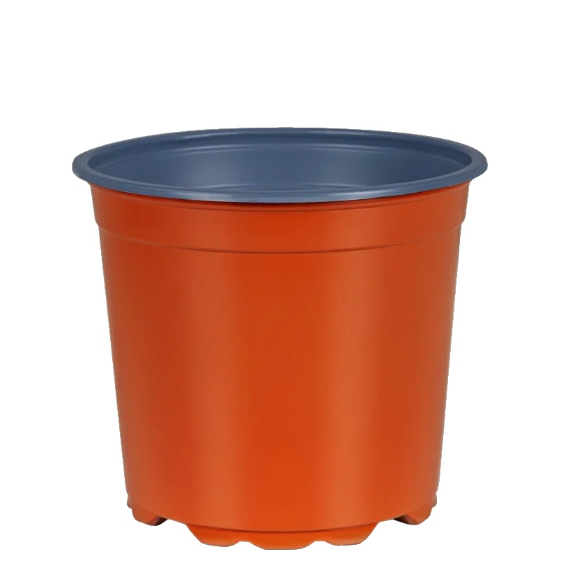 Blumentopf, Langlebiger Kunststoff, Vielseitig Für Den Innen- Und Außenbereich, Orange