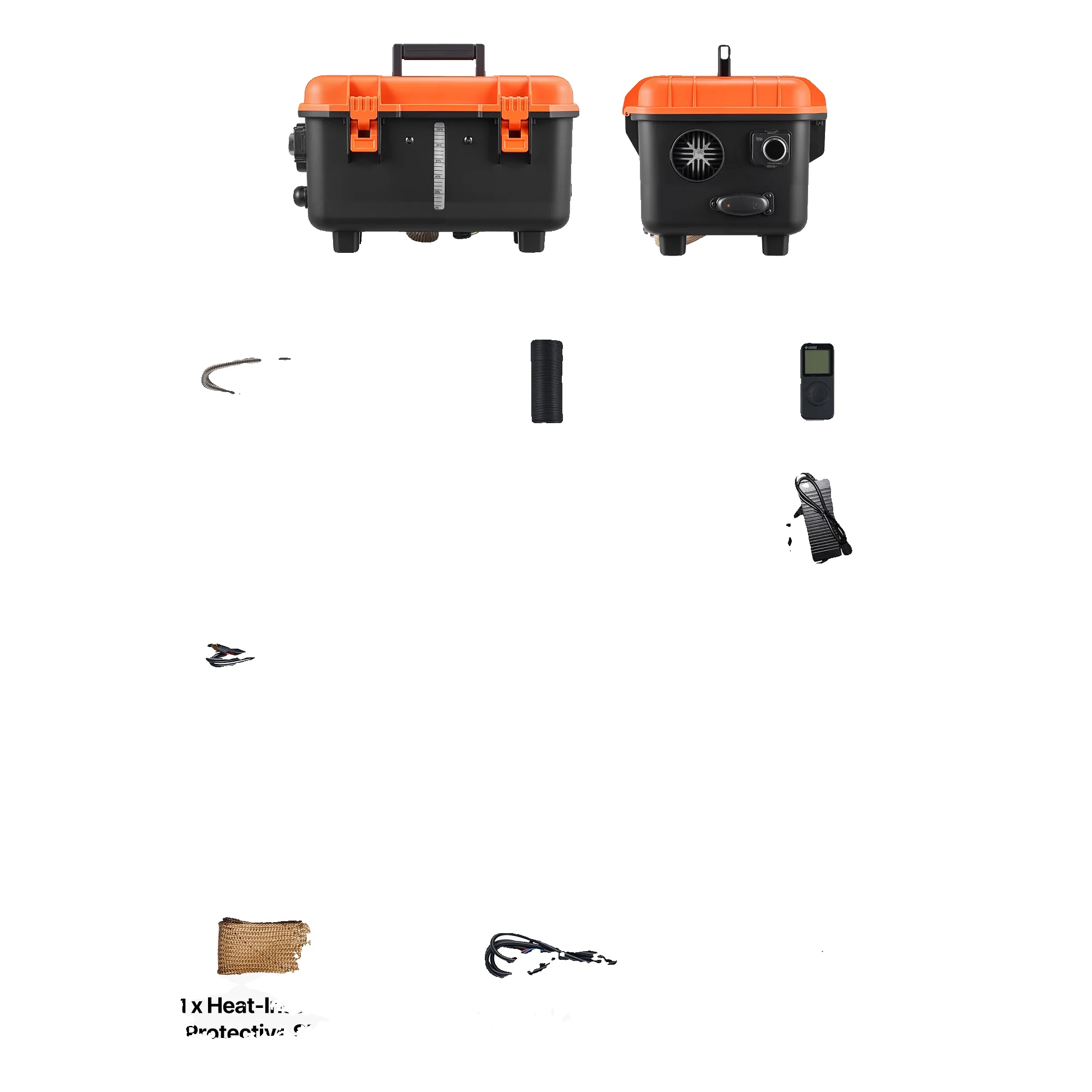 Dieselheizung, Tragbares Design, Doppelte Steuerungsoptionen, 8kw