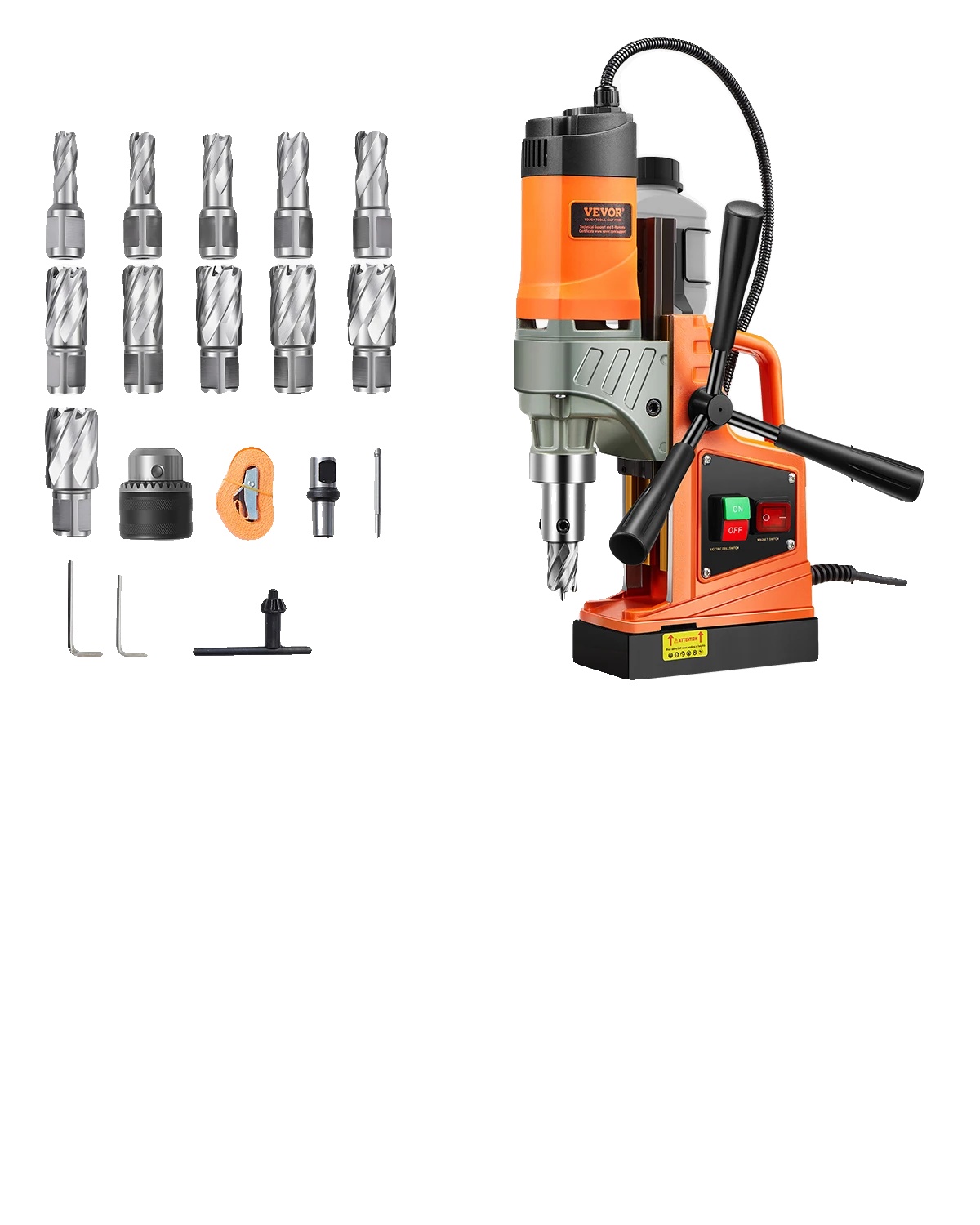Magnetbohrer, 1450w Leistung, 1,6 Zoll Bohrdurchmesser, 1450w