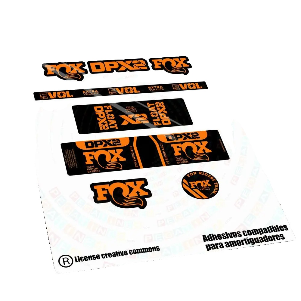 Aufkleber, Langlebiges Vinyl, Anpassbare Farben, Orange