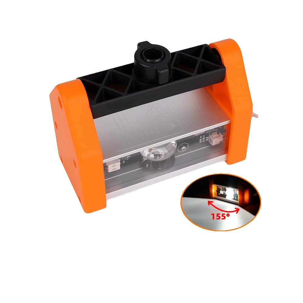 Led-wandpolierlicht, 1500 Lumen, 155° Sichtwinkel, Universelle Spannung 110v-220v, 5 Einstellbare Helligkeitsstufen, Effektive Entfernung 6 Meter