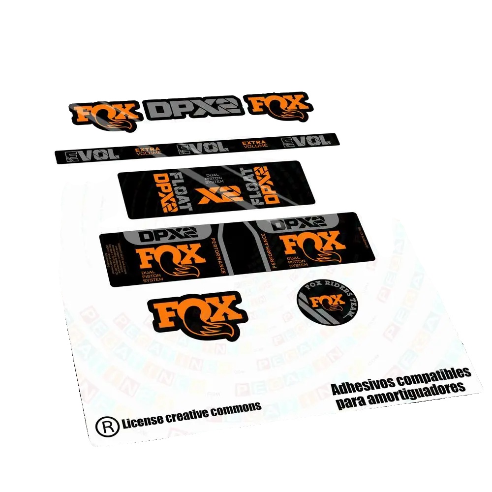 Aufkleber, Hochwertiges Vinyl, Individuelle Farben, Orange