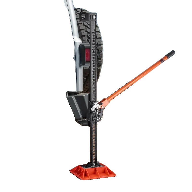 Geländewagenheber, 3,18 Tonnen Tragfähigkeit, 13-138 Cm Hubbereich, 152,5 Cm Gestelllänge, Stabile Basis, Kompatibel Mit Geländefahrzeugen Und