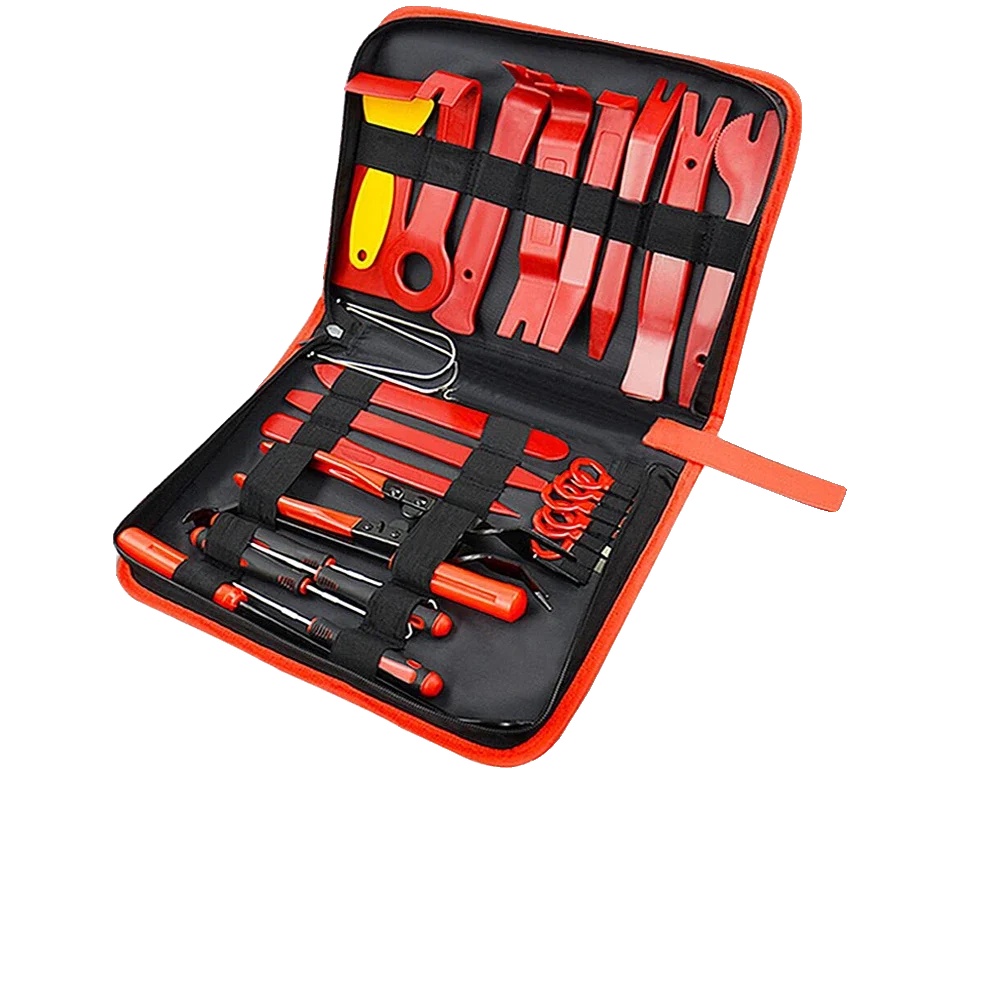 Zierleistenentferner-set, 38-teiliges Werkzeugset, Ergonomisches Design, 38 Stück Werkzeug 190 Clip
