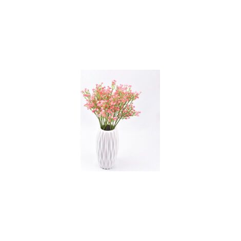 9 Künstliche Rosa Schleierkrautzweige – Romantische Blumendekoration, Künstliches Schleierkraut Für Hochzeiten Und Wohndekoration
