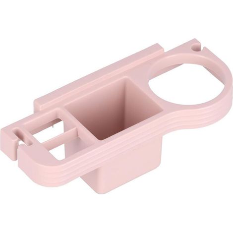 Haartrocknerhalter, Selbstklebender Wandhaartrocknerhalter, Organizer Für Haarstylinggeräte, Bohrfreie Aufbewahrung, Platzsparender Haartrocknerhalter (rosa), Von Debuns