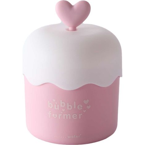 Manuelle Schaummaschine In Herz- Oder Kuchenform, Tragbare Schaumflasche Für Gesichtsreiniger Und Duschgel, Schaummaschine Mit Druckknopfmechanismus.