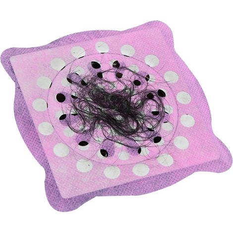 Packung Mit 20 Haarfänger-aufklebern Für Waschbecken – Einweg-haarfängerstreifen, Speziell Für Badezimmer- Und Küchenspülen Entwickelt, Mit Feinem Netzgewebe Und Selbstklebender Rückseite Zum Effektiv