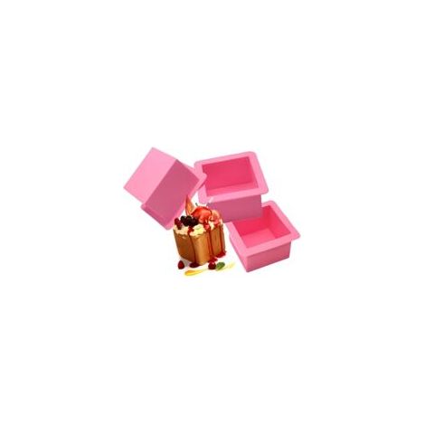 Set Mit 3 Quadratischen Silikon-kuchenformen – Seifenform – Großer Würfel – Quadratische Silikonform – Harz – Schmuck – Schmuckherstellungswerkzeuge