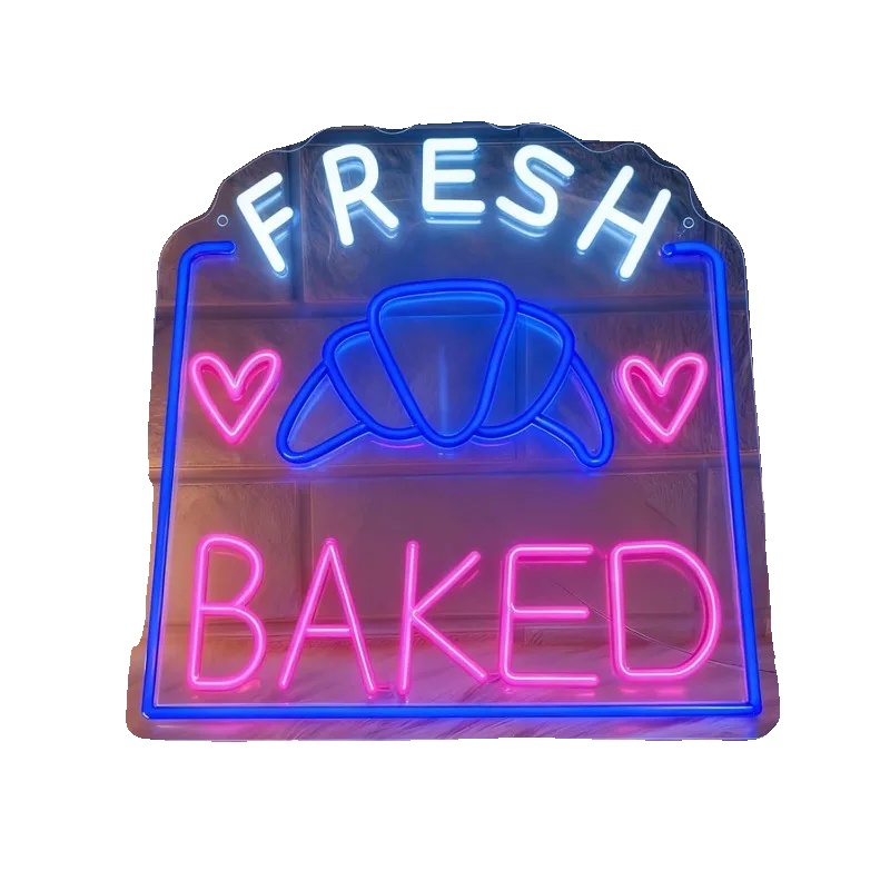 Neonschild, Led-hellbeleuchtung, Dimmbare Funktionalität, 41x15.3cm