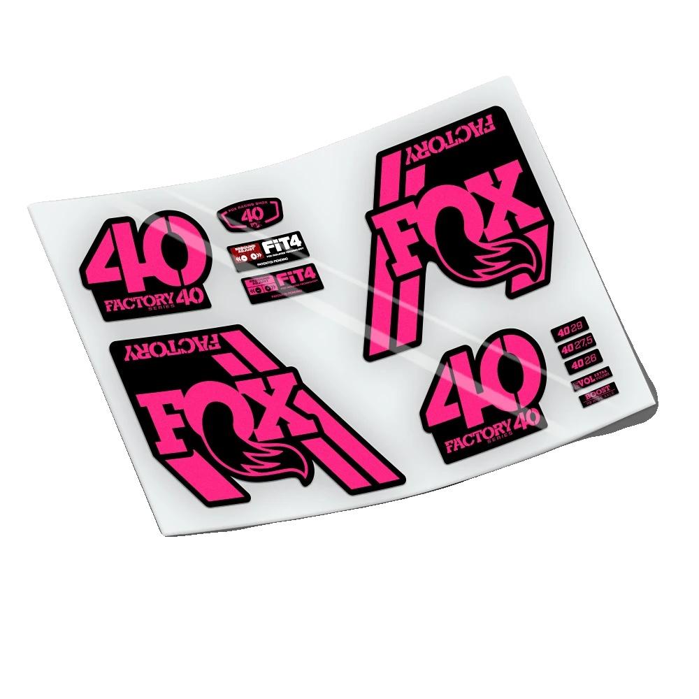 Aufkleber, Langlebiges Vinyl, Anpassbares Design, Pink Fluor
