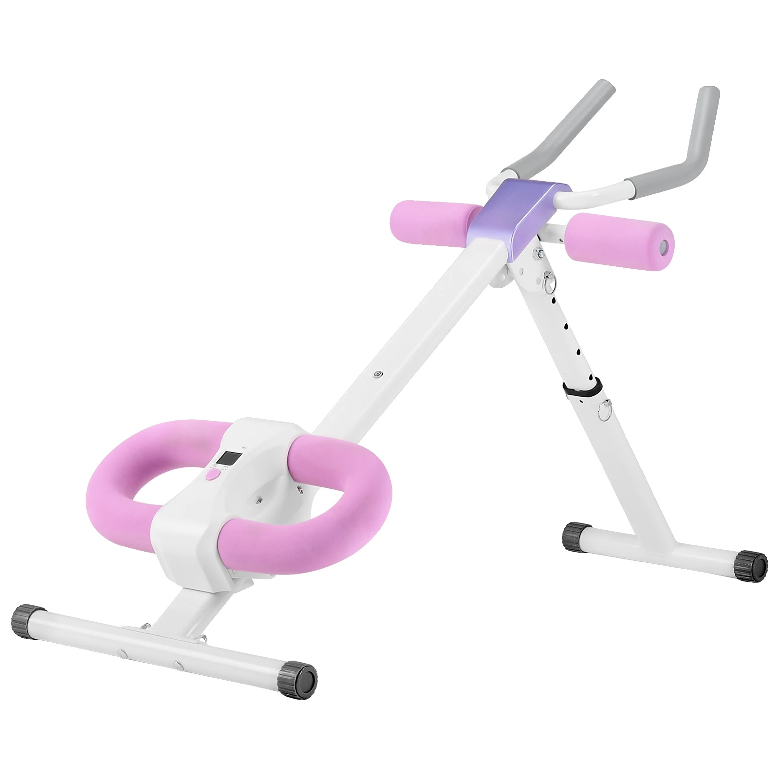 Bauchmuskeltrainingsgerät, Robuster Stahlrahmen, Maximale Tragfähigkeit: 200 Kg, Mehrere Widerstandsstufen, Klappbares Design