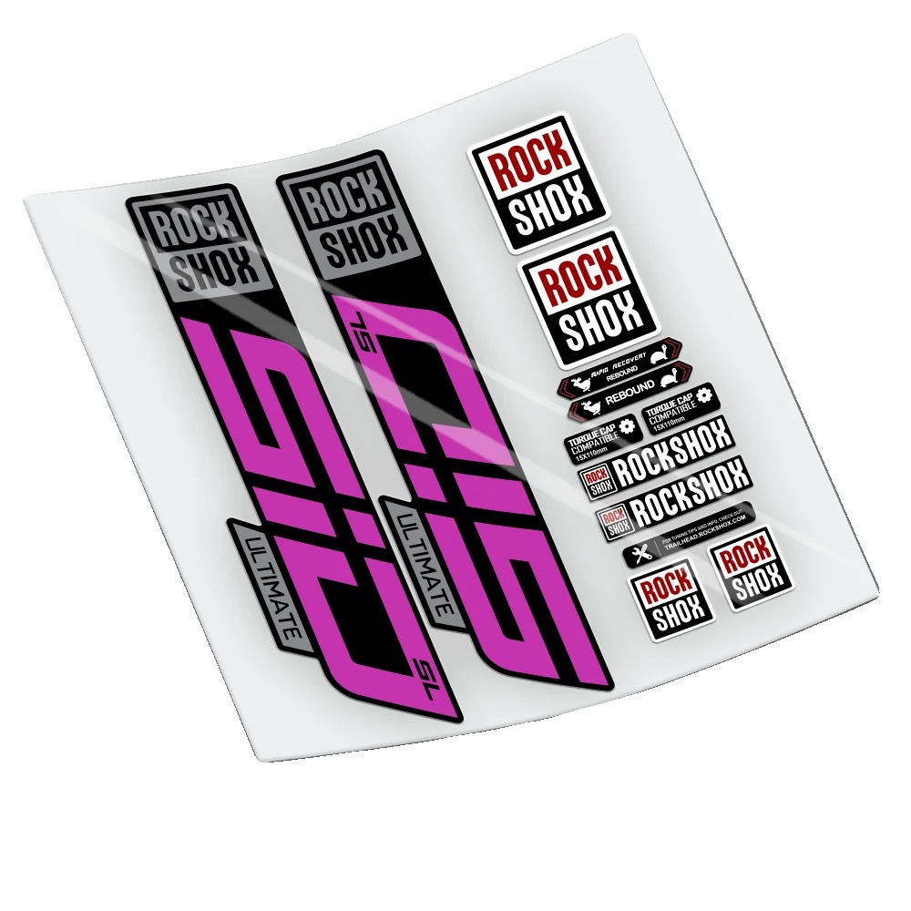 Aufkleber, Langlebiges Vinyl, Anpassbares Design, Fuchsie