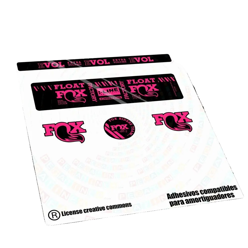 Aufkleber, Hochwertiges Vinyl, Anpassbare Designs, Pink Fluor