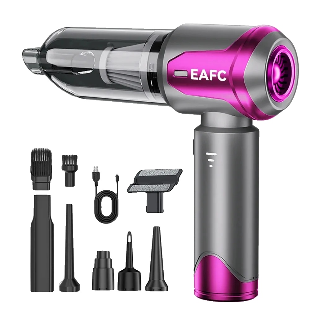 Staubsauger, Kabellos, 4-in-1 Funktionen, Rosa