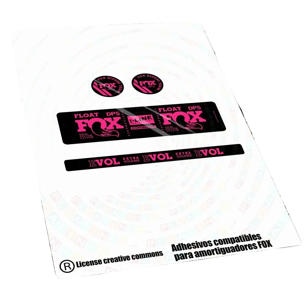 Aufkleber, Anpassbare Designs, Hochwertiges Vinyl, Pink Fluor
