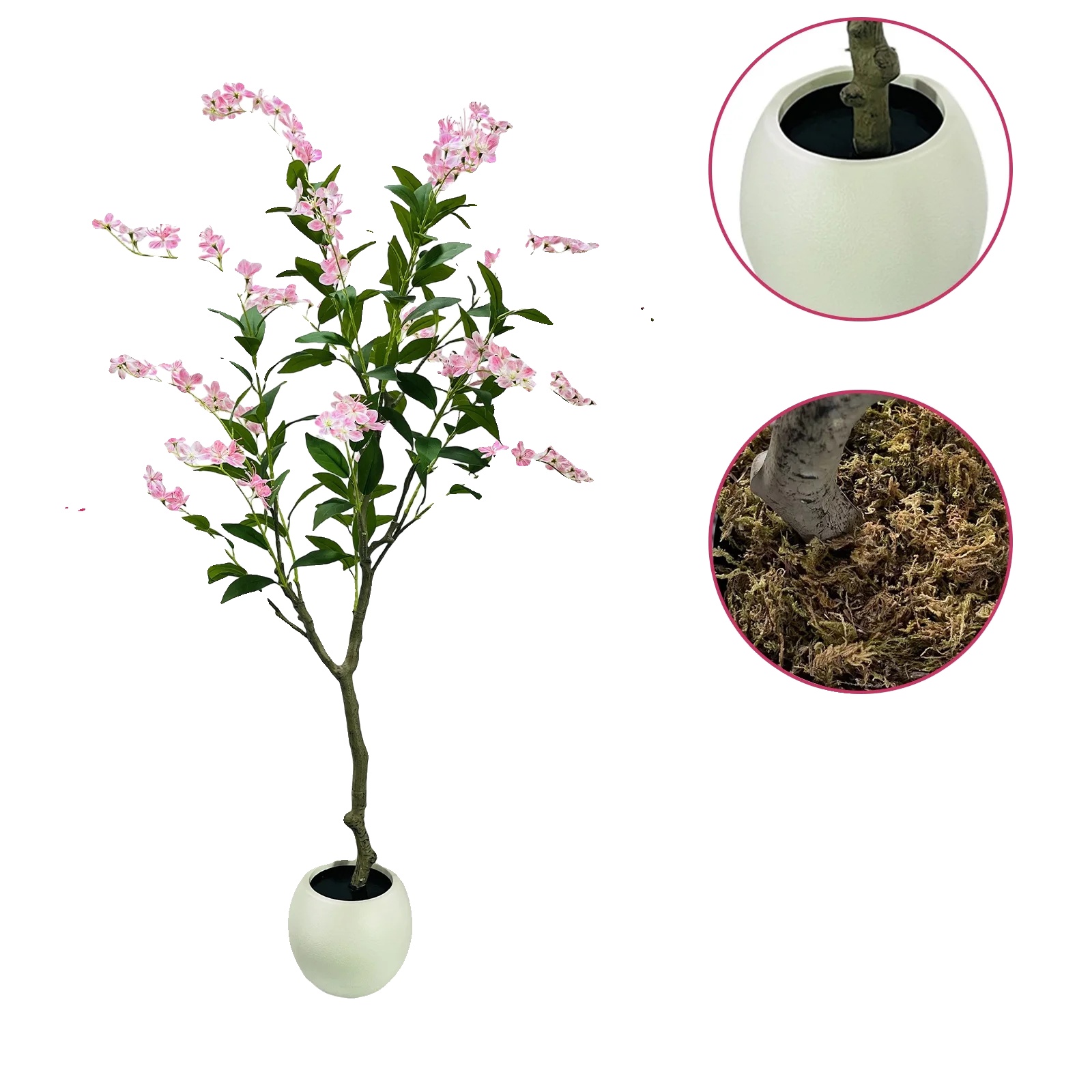 Künstlicher Jasminbaum, Realistisches Design, Pflegefrei, 180cm