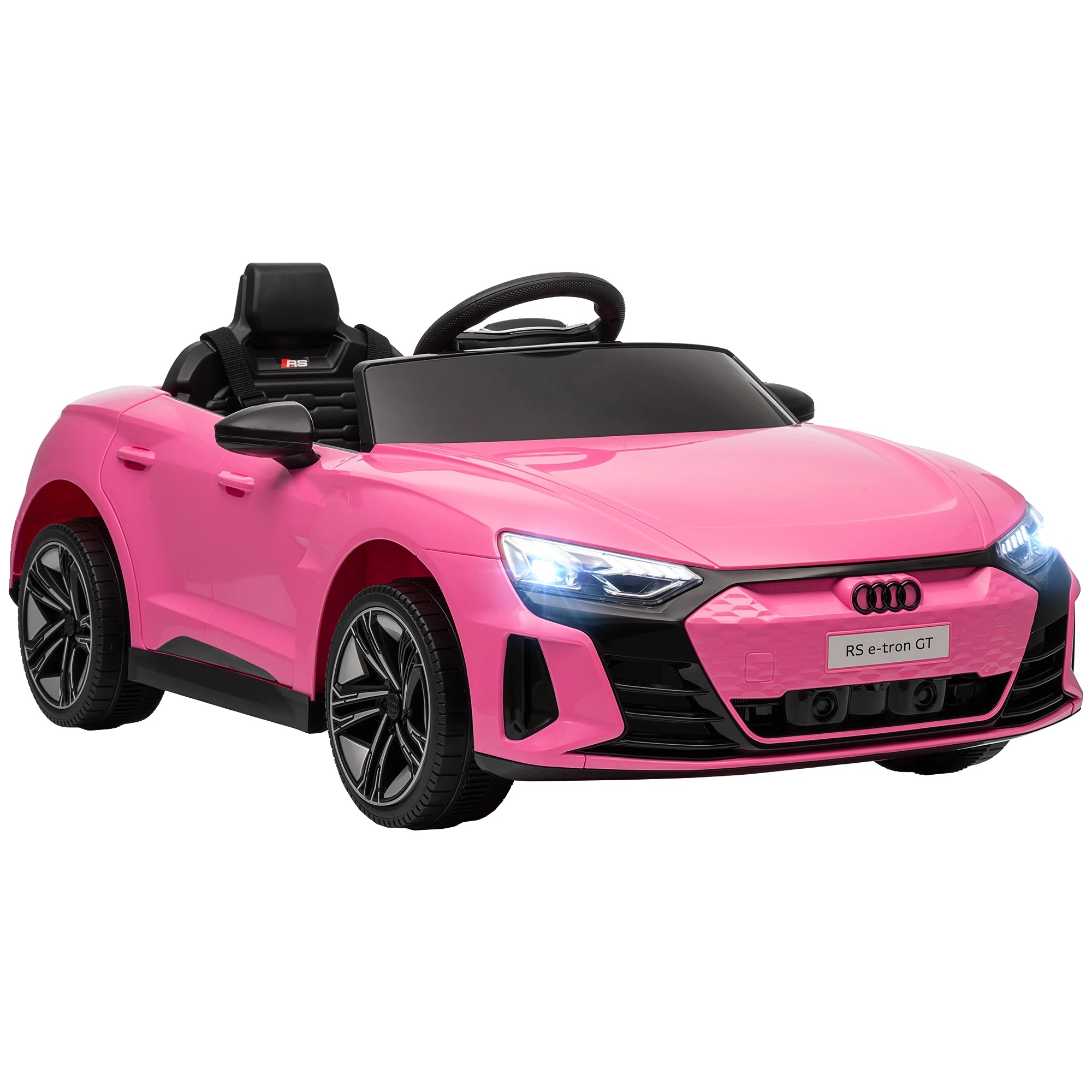 Elektrisches Spielzeugauto Für Kinder, Mit Fernbedienung, Sicherheitsmerkmale, Rosa