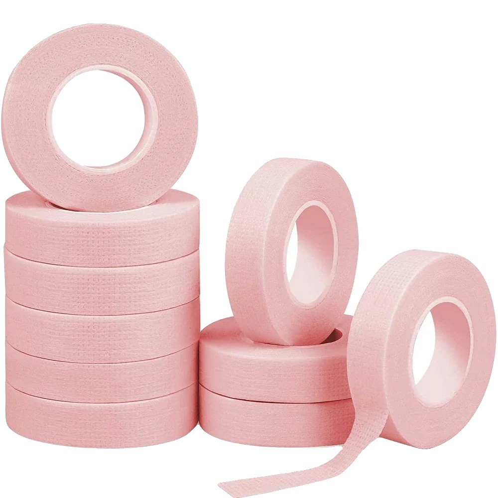 Wimpernkleber, Sanfte Haftung, Einfache Entfernung, 10 Stück Pink