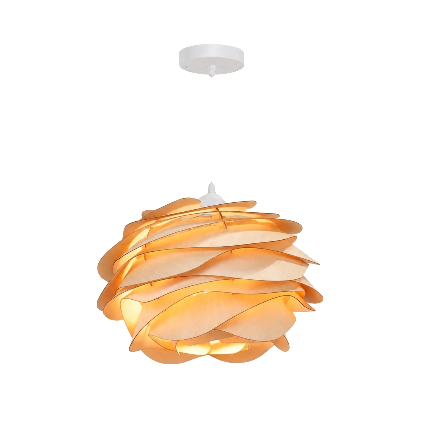 Pendelleuchte, Kreatives Rosendesign, Einfache Installation, 30cm, 3stück, Keine Glühbirne