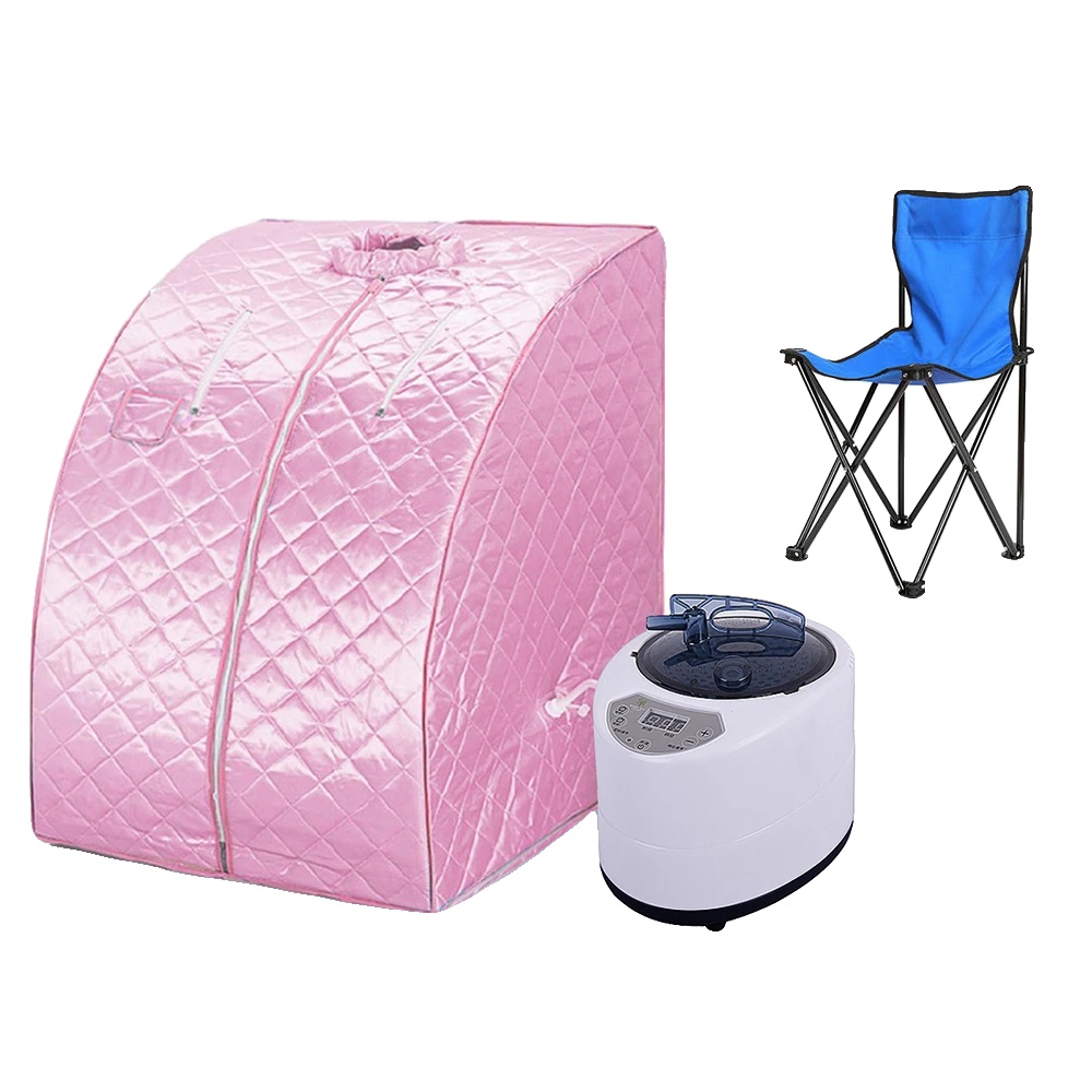 Dampfbad, Tragbares Design, Einstellbare Temperatur, Rosa