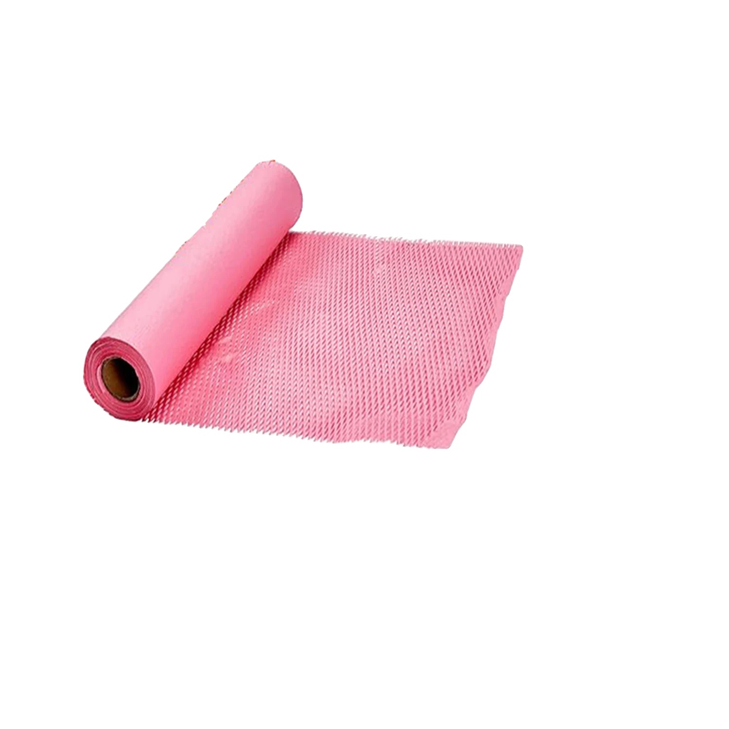 Waben-schutzpapier, Umweltfreundliches Material, Vielseitige Verwendung, Rosa 30cmx10m