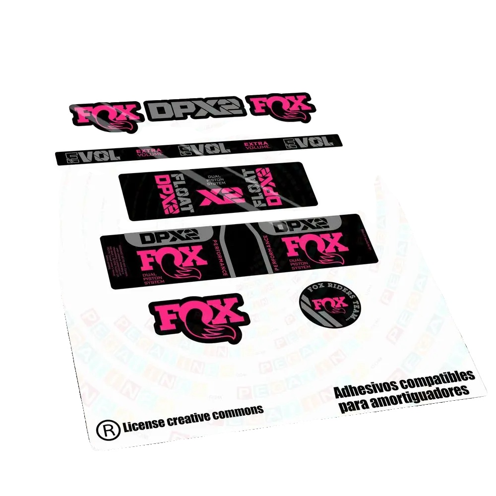 Aufkleber, Hochwertiges Vinyl, Individuelle Farben, Pink Fluor
