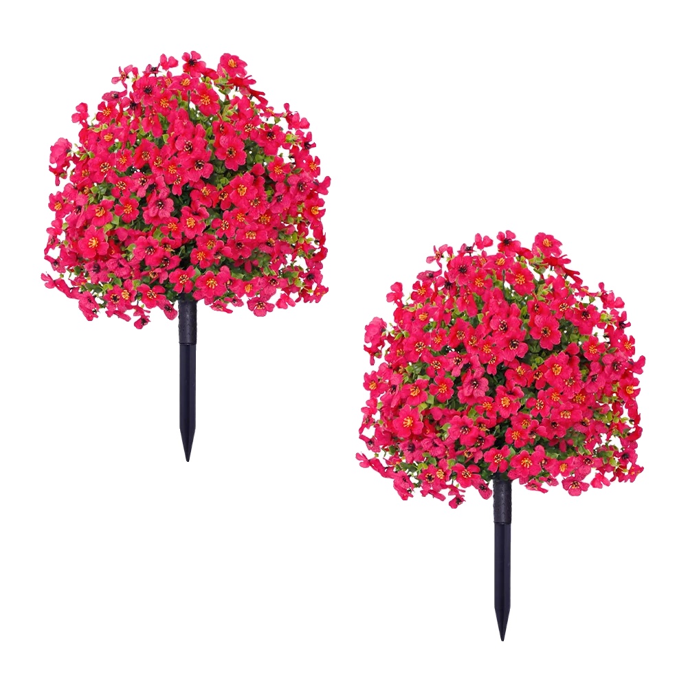 Künstliche Topiary-kugeln, Uv-beständig, Außendekoration, Rose