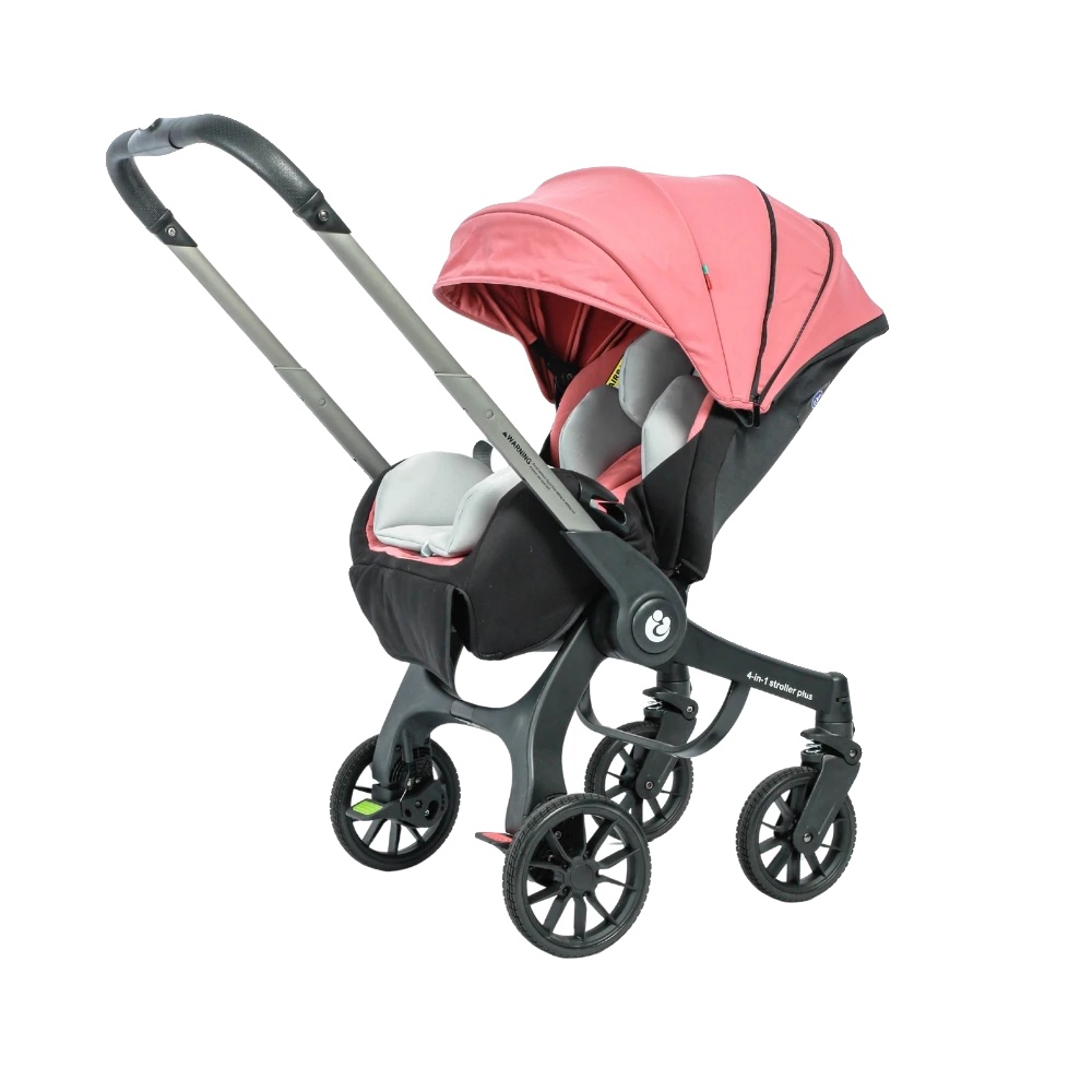 Babywagen, Leichtes Design, Mehrfach Verstellbare Liegeposition, G308pink