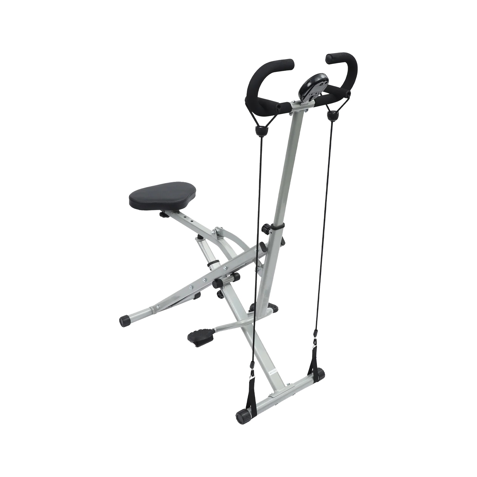 Squat Assist Trainer, Faltbares Design, Verstellbare Funktionen, Schwarz