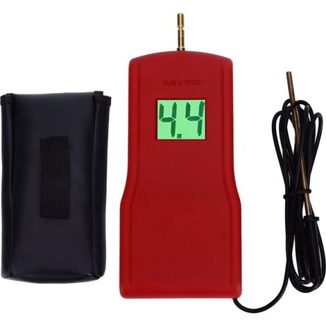 15-kv-spannungsprüfer, Zaunprüfer, Elektrozaun-spannungsprüfer Mit Batteriefachdeckel Und Lcd-bildschirm, Digitaler Zaunprüfer, Für Weidezäune (200–15000 V)