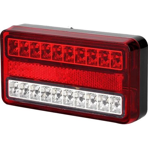 2 Stück 12 V Dc 40 Led Kompatibel Mit Auto/lkw/anhänger/specialfahrzeug Rücklicht Blinker Bremslichter, Von Debuns