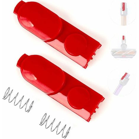 2 Stück Clip-on-verriegelungsknöpfe Als Zubehör Für Dyson V7, V8, V10, V11, V12 Und V15 Staubsauger – Ersatzteile, Robuste, Federbelastete Clip-on-verriegelungsknöpfe