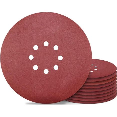 225-mm-schleifscheibe, 8-loch-schleifscheiben, Körnung 240, Für Wandschleifer, Schleifpapier, 20 Stück, Debuns