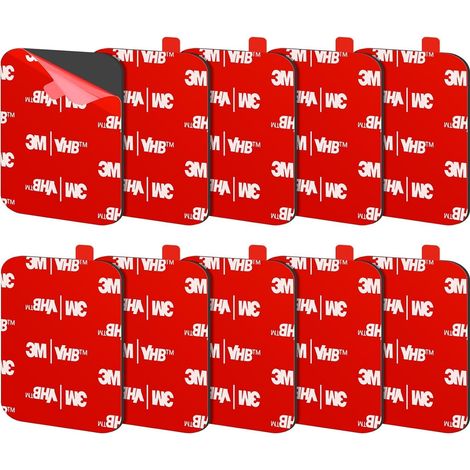 3m Doppelseitiges Klebeband, 3m Extra Starkes Klebeband, 3m Klebepads, Rechteckig, Wasser- Und Hitzebeständig, Für Autos, Innenausstattung, Action-kameras Und Dashcams